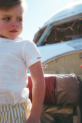 Coco Blanc Peter Pan Linear Shirt SS26