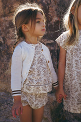 Coco Blanc Crochet Cardigan SS26
