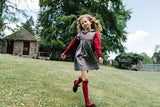 Analogie Plaid Edition Dress  - Soft Grey Plaid