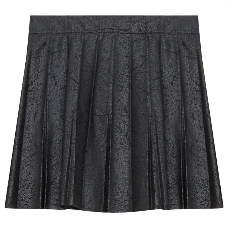 Space Grey Pleated Skirt