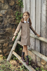 Jolie Capri Contrast Collar Dress