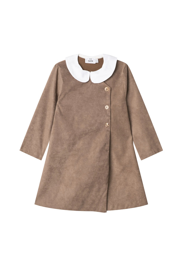 Jolie Capri Contrast Collar Dress