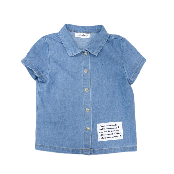 Nou Nelle Denim Label Shirt