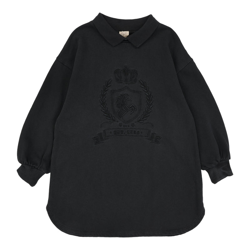 Analogie Emblem Sweatshirt Dress