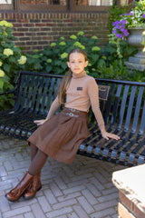 Elle Rae Turtleneck - Brown