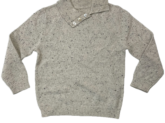 Noovel Flecked Diamonds Sweater