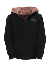 T.O. Fully Lined Fur Hoodie - Mauve