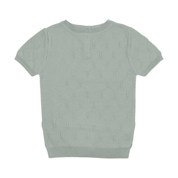 Noovel Boys Sage Honeycomb Shirt