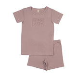 Bonjoy Embossed Bonjoy SS Set Girl