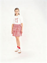 Teela Gingham Top and Skirt