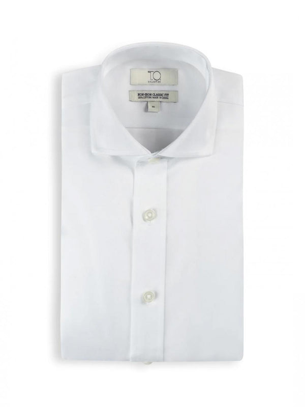 T.O. Purple Label White Shirt - SHORT SLEEVE