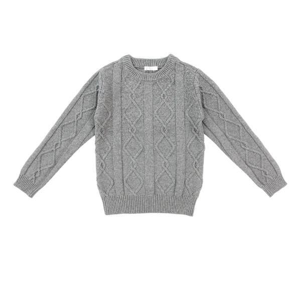 Coco Blanc Diamond Crew Sweater