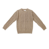 Coco Blanc Diamond Crew Sweater