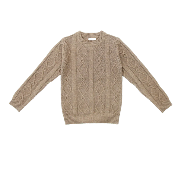 Coco Blanc Diamond Crew Sweater
