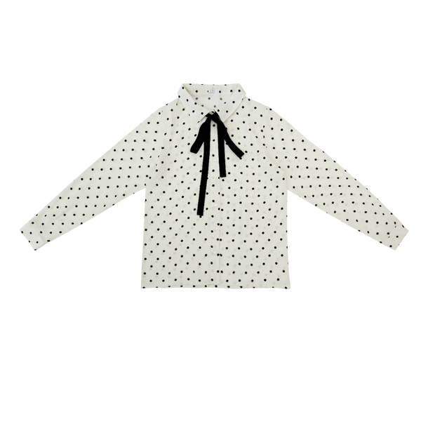 Coco Blanc Polka Dot Blouse