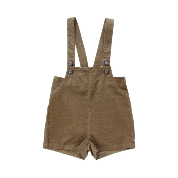 Coco Blanc Thin Corduroy Overalls