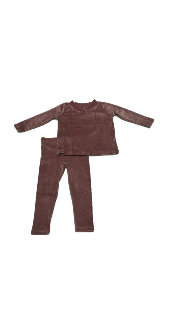 Tomi Velvet Weave Pajamas Mauve