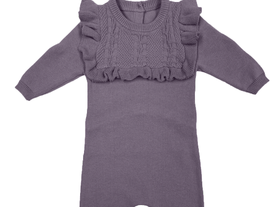 Noovel Ruffle Bib Footie