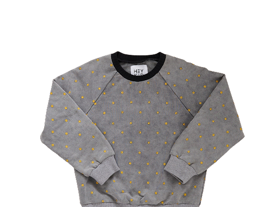 Hey Kid Smile Print Top