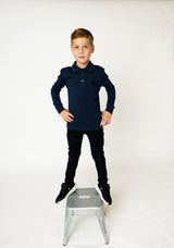 3 Buttons Classic Polo - Navy