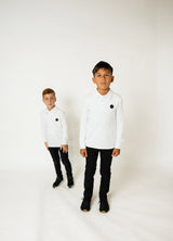 3 Buttons Classic Polo - White