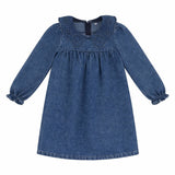 Bonjoy Crochet Denim Dress
