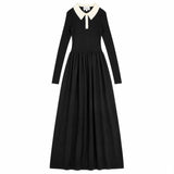 Froo Knit Collar Maxi