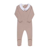 Looms Fair Isle Collection Footie - Mauve