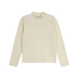 Looms Fair Isle Collection Mockneck - Mauve