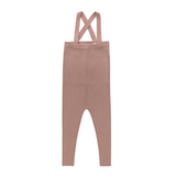 Looms Herringbone Collection Overalls Set - Pink