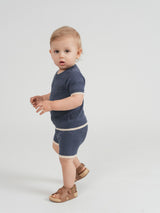 Hopscotch Textured Knit Baby Set