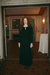 Froo Knit Collar Maxi
