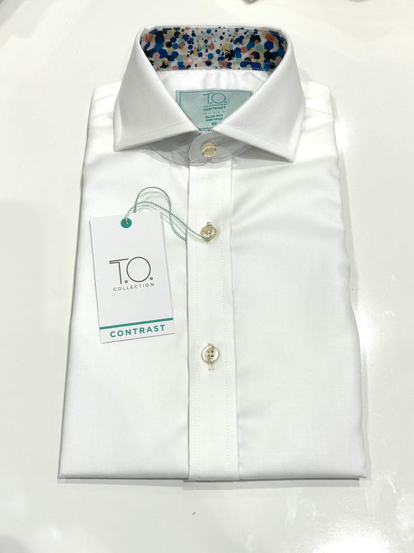 T.O. Contrast Shirt Short Sleeve 068-DS