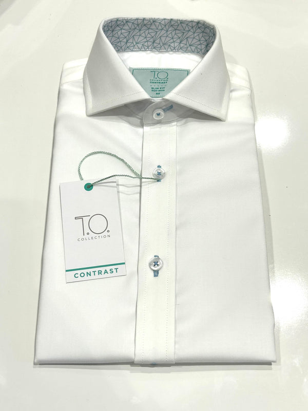 T.O. Contrast Shirt Long Sleeve 089-ES