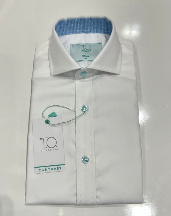 T.O. Contrast Shirt Short Sleeve 092-AS