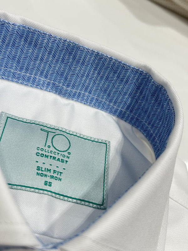 T.O. Contrast Shirt Short Sleeve 092-AS