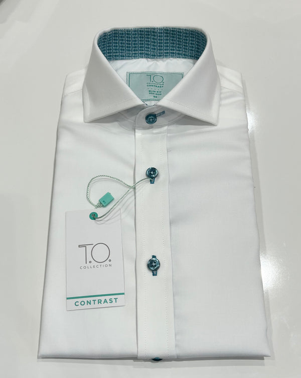 T.O. Contrast Shirt Short Sleeve 088-FS