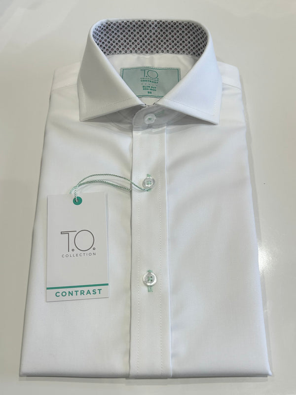 T.O. Contrast Shirt Short Sleeve 082-DS