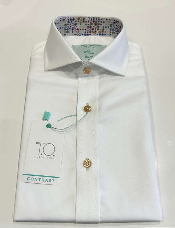 T.O. Contrast Shirt Short Sleeve 071-CS