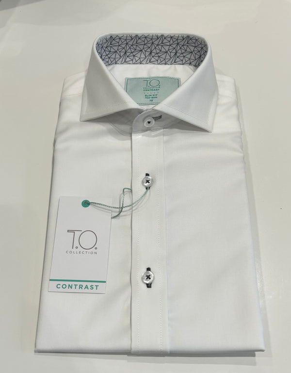 T.O. Contrast Shirt Short Sleeve 089-DS
