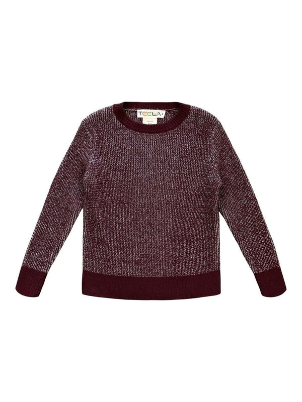 Teela Marled Sweater Burgundy