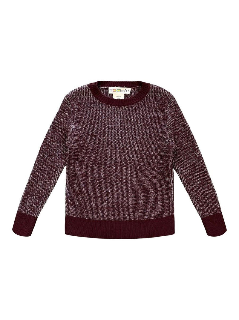 Teela Marled Sweater Burgundy