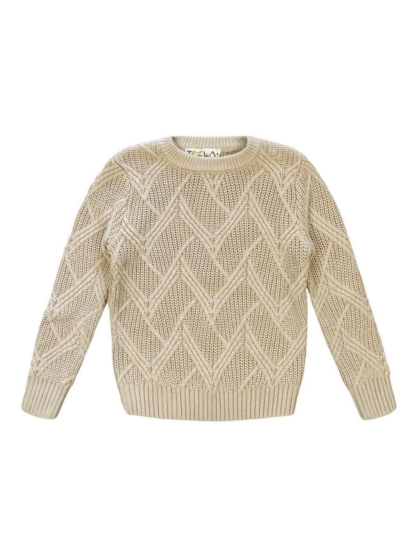Teela Geo Sweater Oat