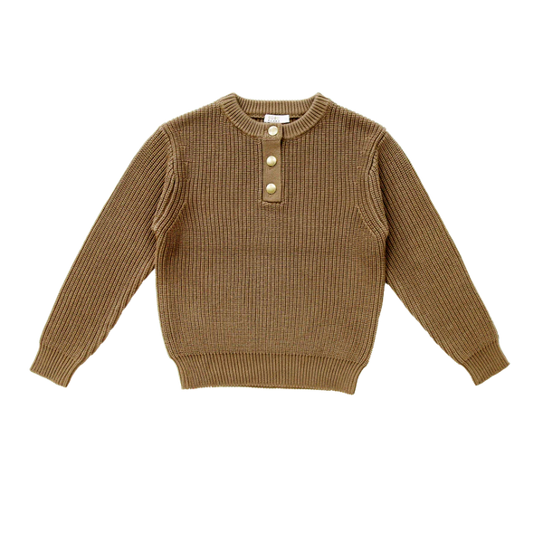 Coco Blanc Chunky Graphic Sweater