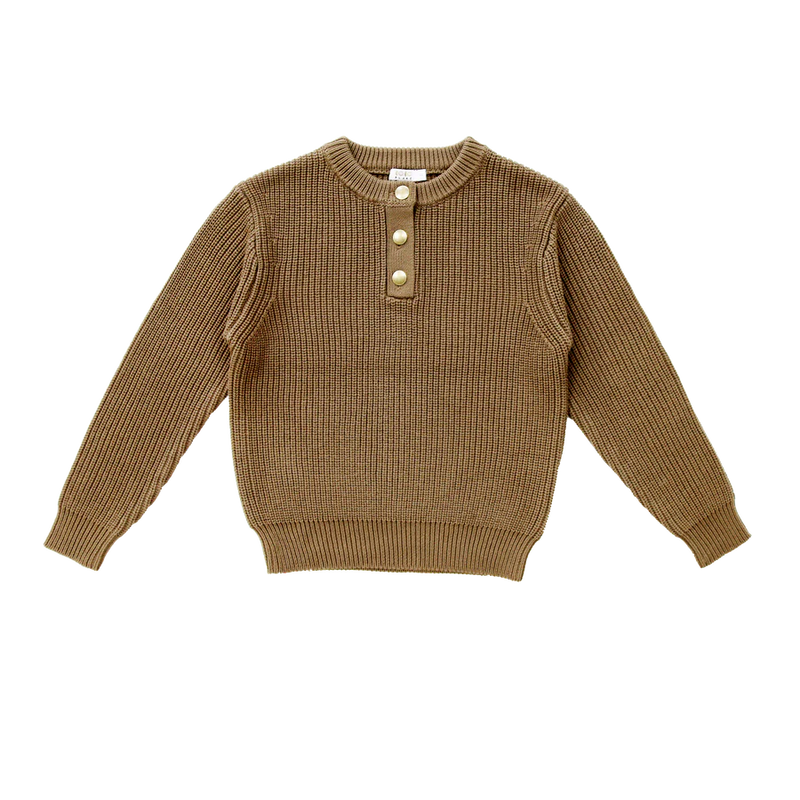 Coco Blanc Chunky Graphic Sweater