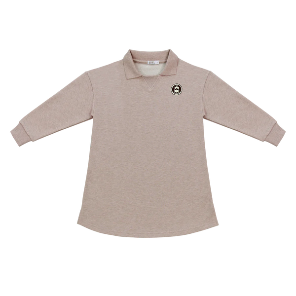 Coco Blanc Marled Sweatshirt Dress