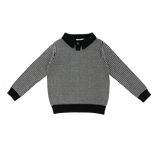 Coco Blanc Boys Collared Sweater