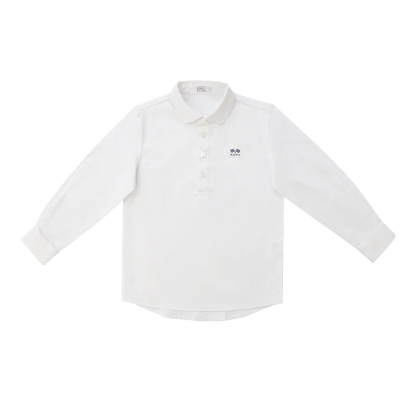 Coco Blanc Boys White Shirt