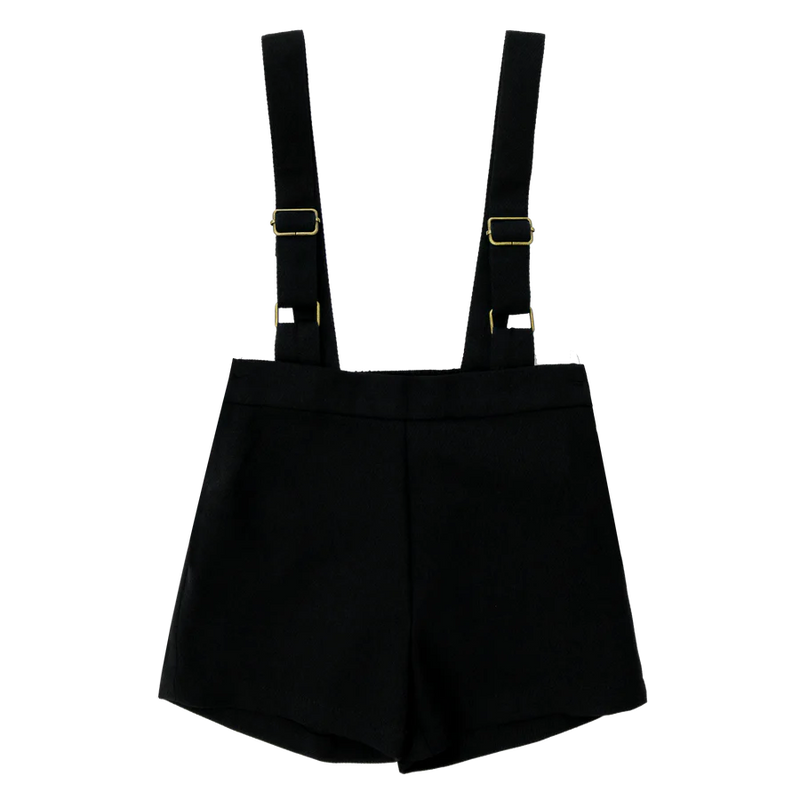 Coco Blanc Suspender Shorts