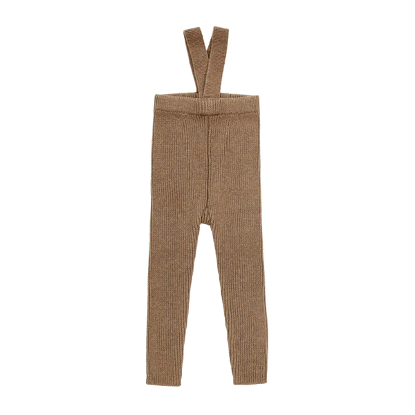 Coco Blanc Knit Suspender Leggings